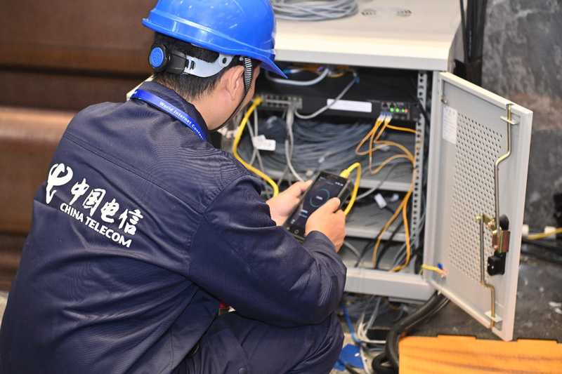 浙江电信全方位保障业务供图顺利进行